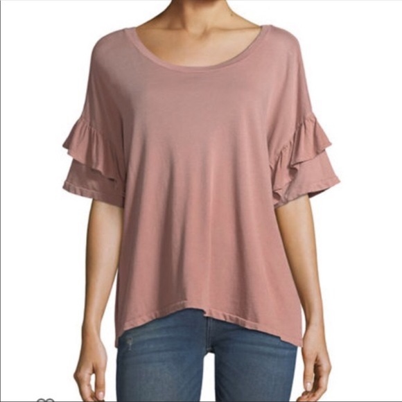 Current/Elliott Tops - 7/15Host/Pic NWOT Current /Elliott distressed sz 3